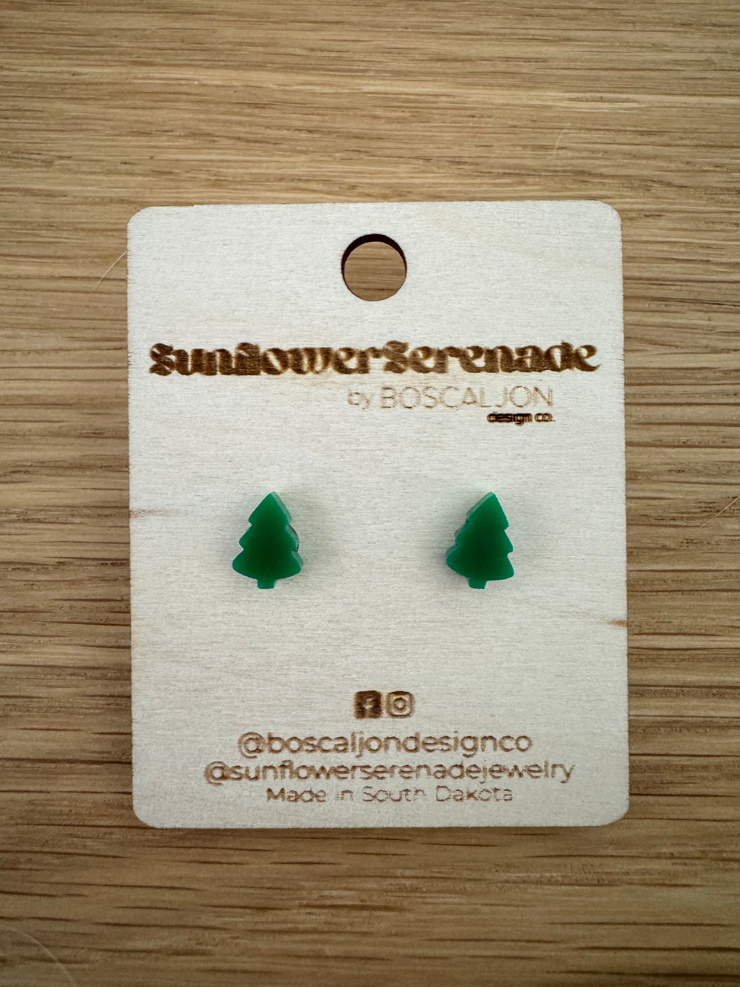 Christmas Tree Studs