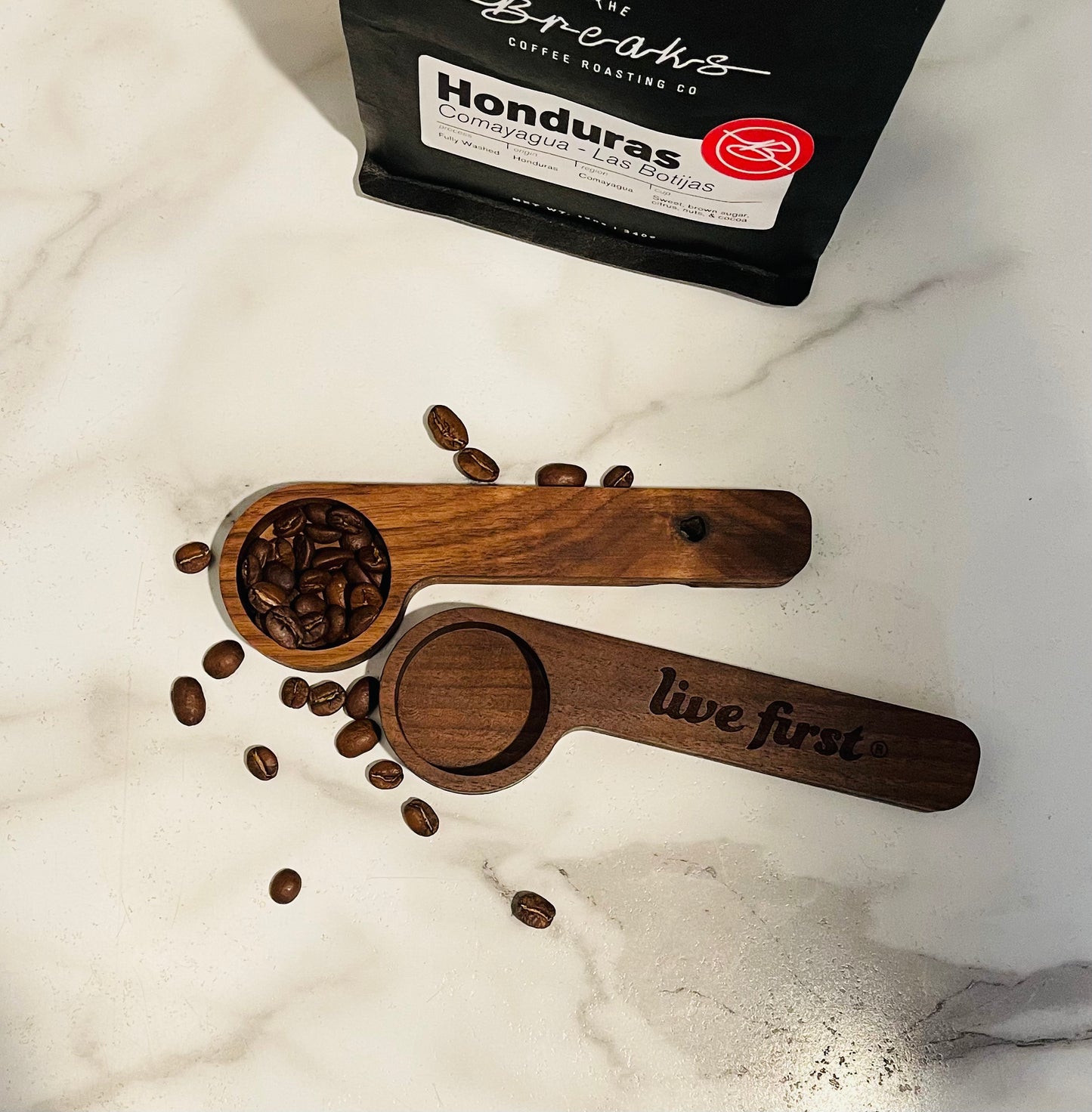 Wooden Coffee Scoop