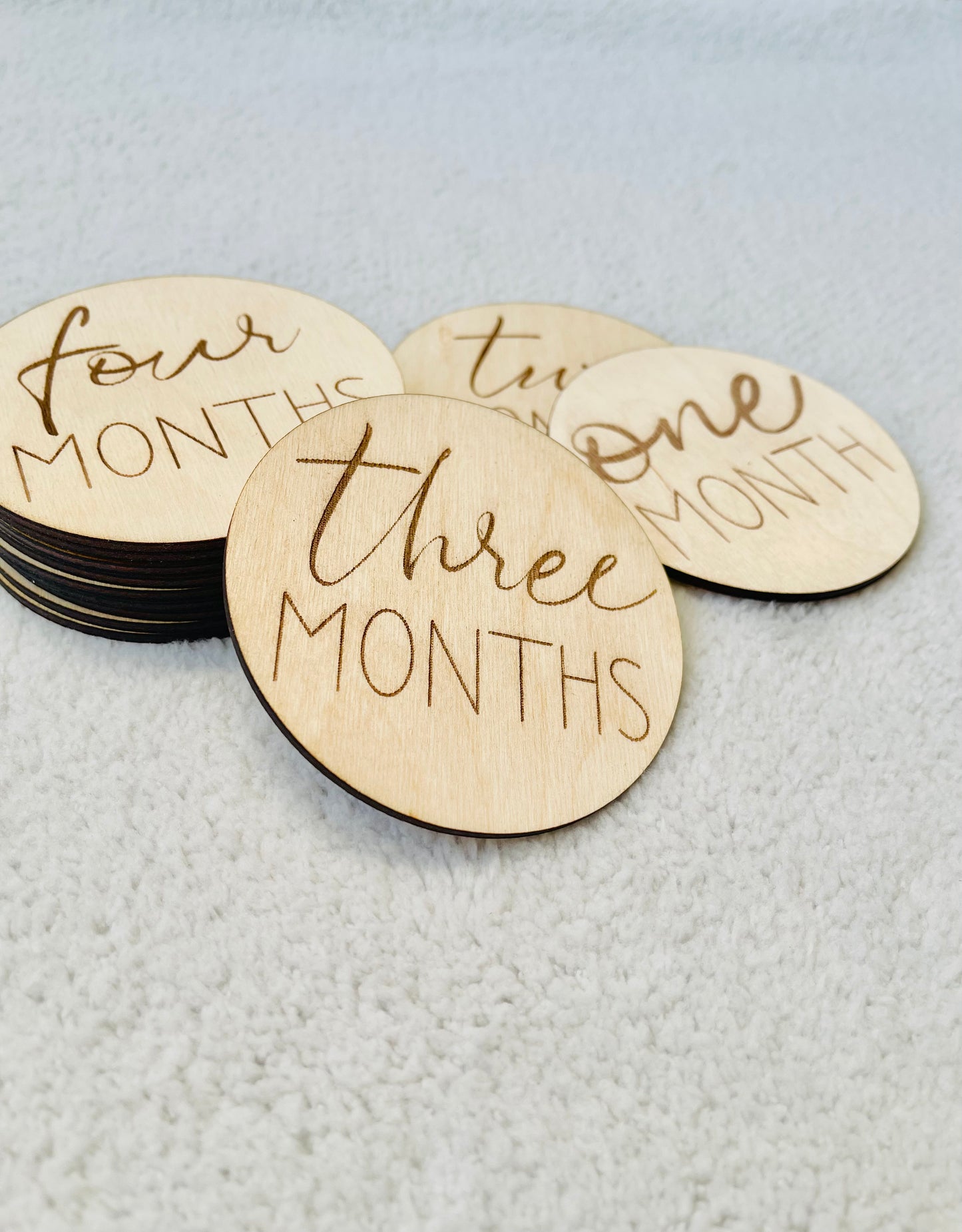Baby Monthly Milestone Discs