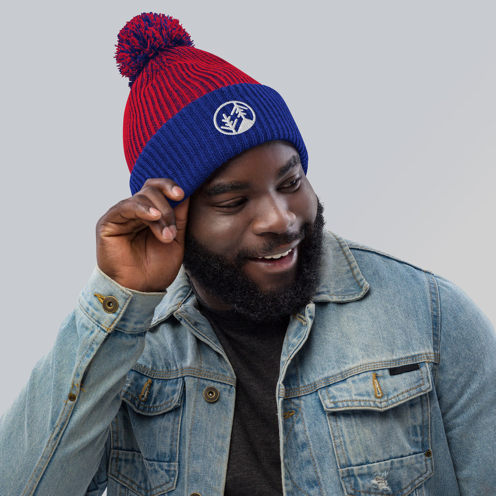 Boscaljon Design Co. Pom-Pom Beanie
