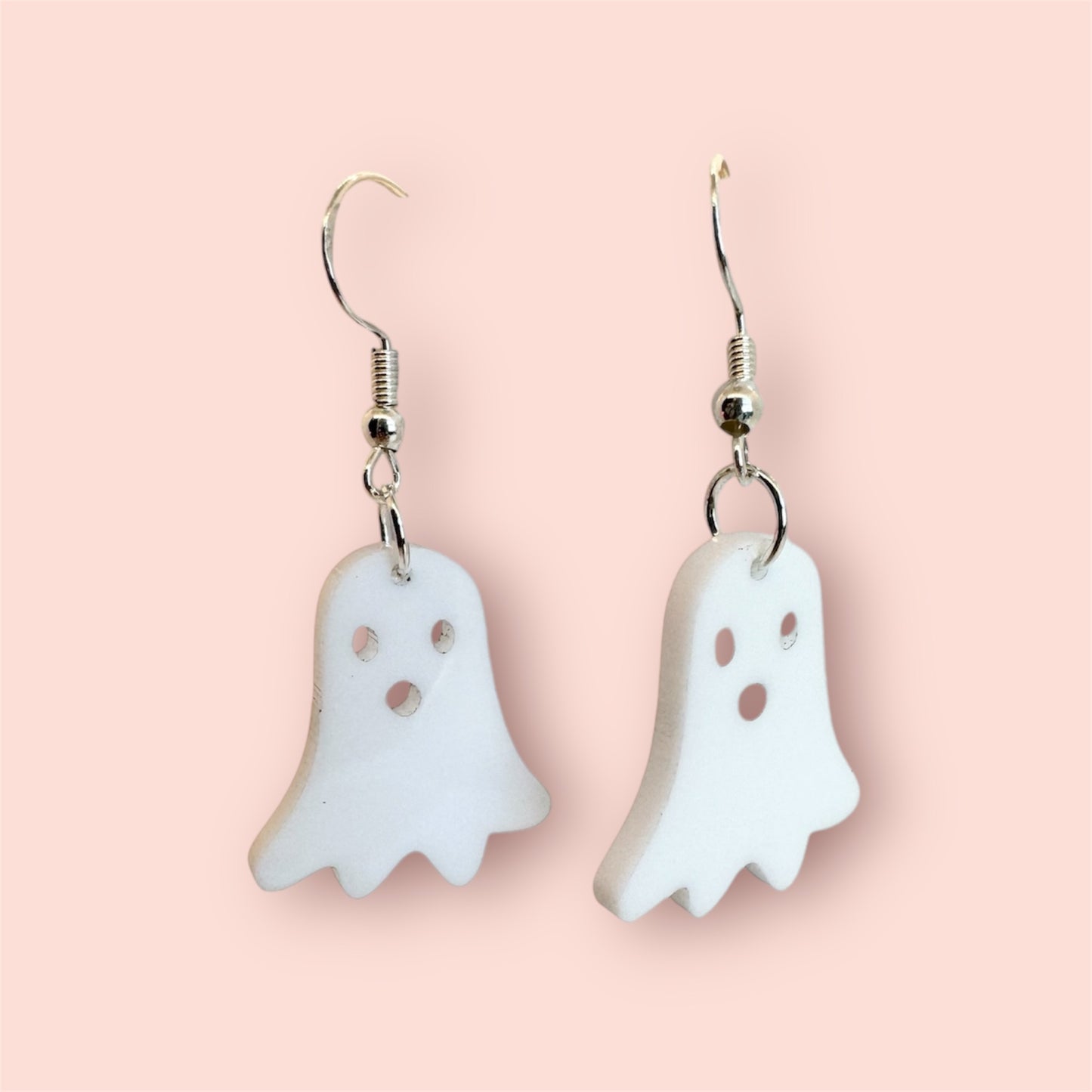 FriendlyGhost Acrylic Dangle Earring