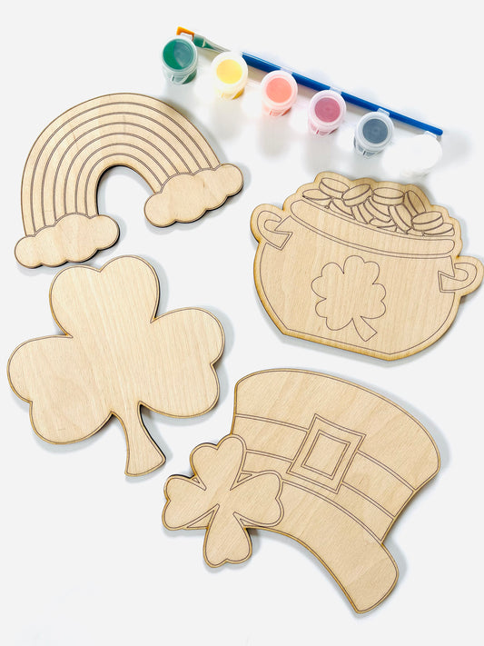 DIY St. Patrick’s Day Paint Kit