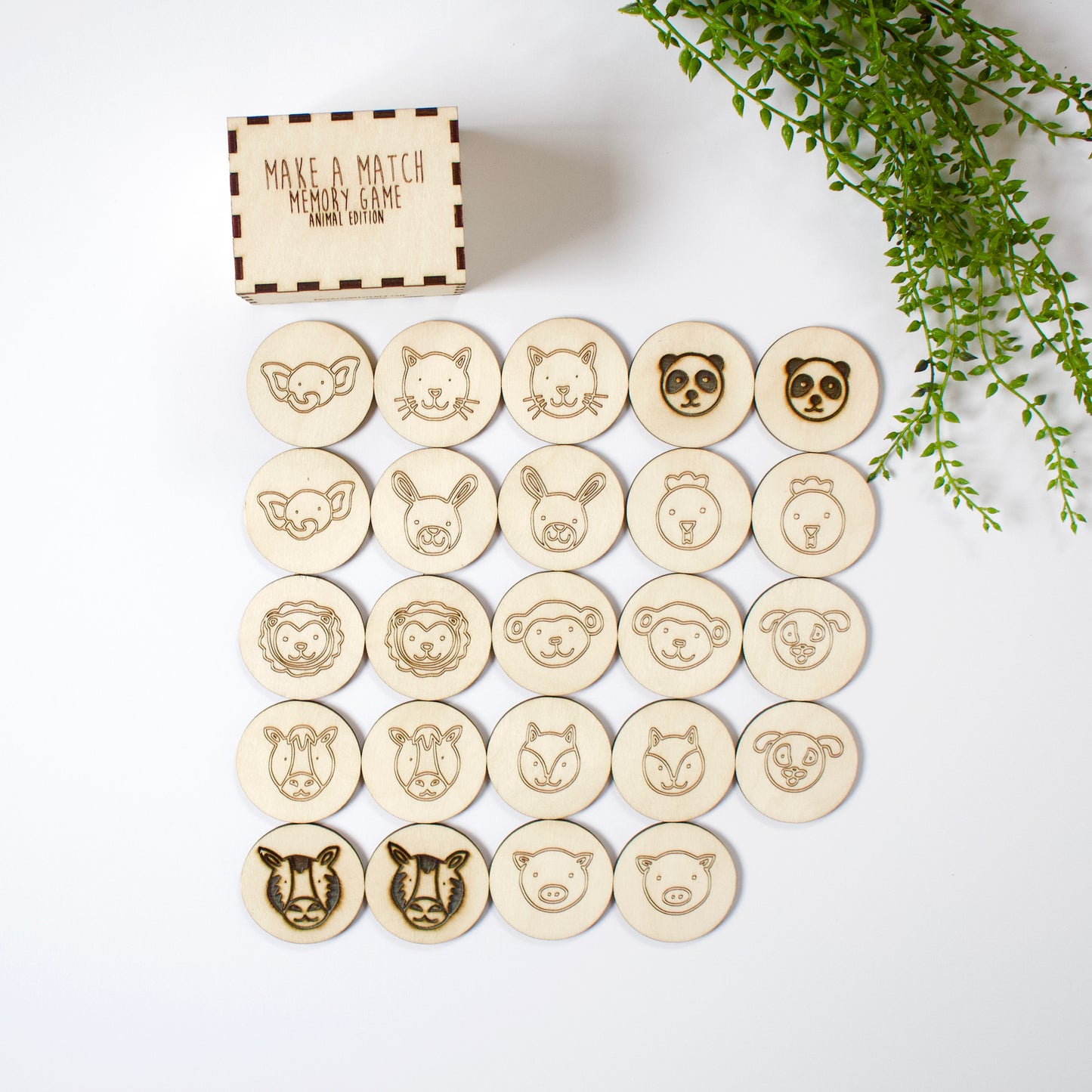 Make a Match: Animal Memory Game