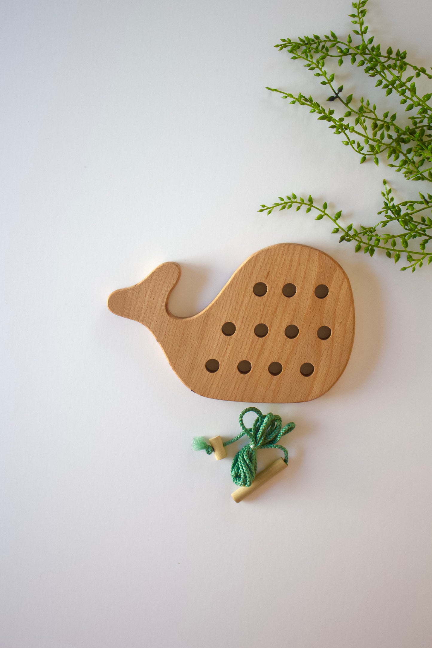 Wooden Lacing Board