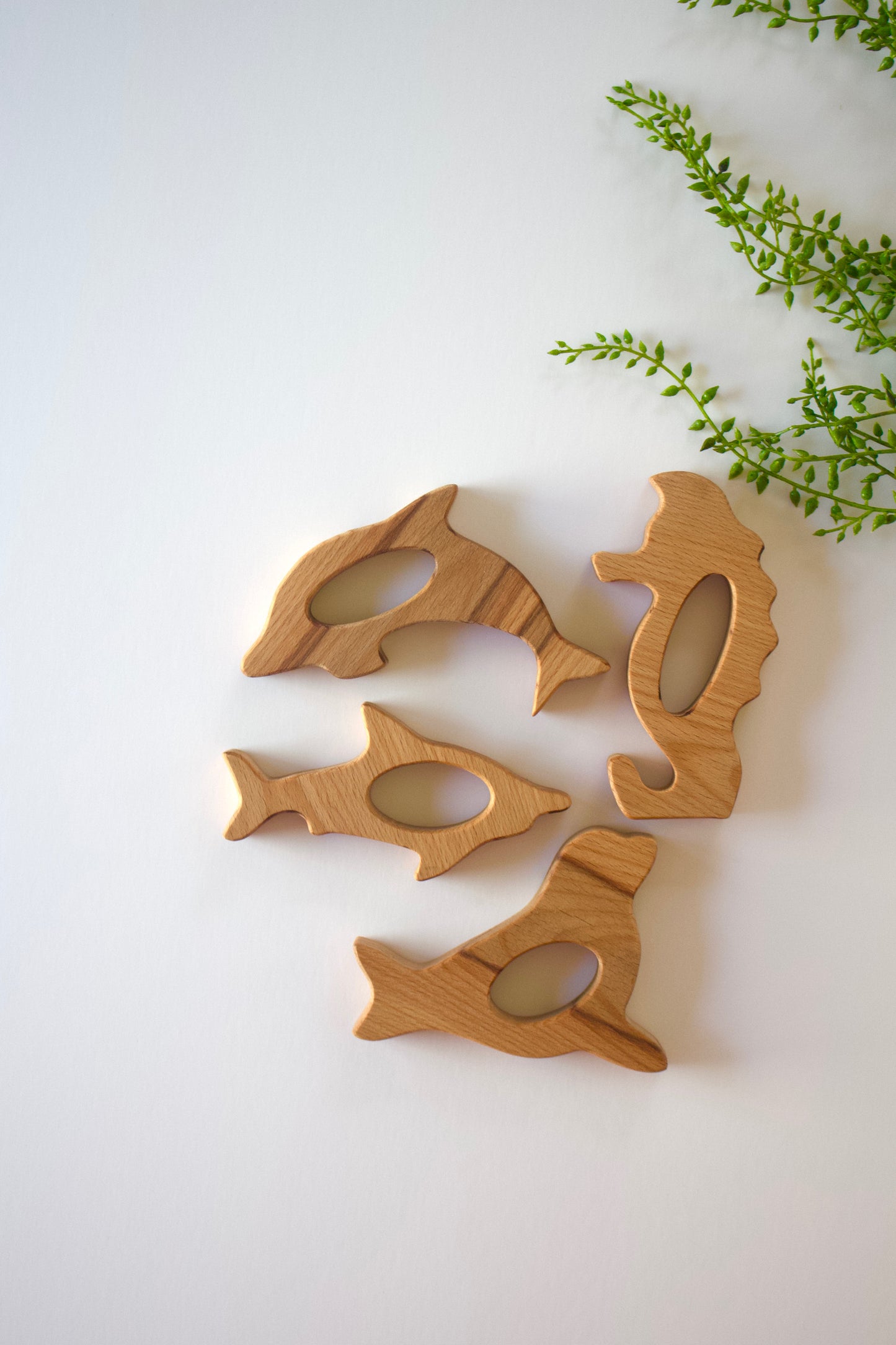 Wooden Teether Set